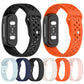 Reverse Buckle Breathable Perforated Silicone Watch Band, For Hume Band 2.0