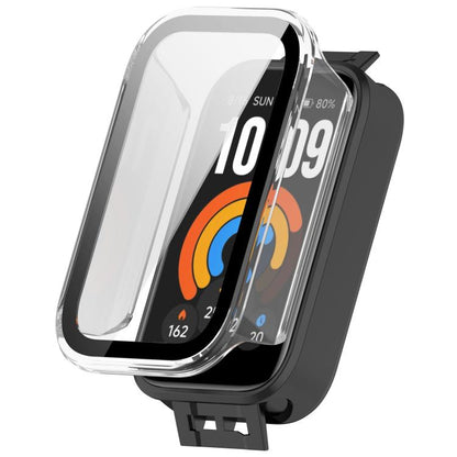 Tempered Film Integrated PC Watch Protective Case, For Xiaomi Smart Band 11 Active