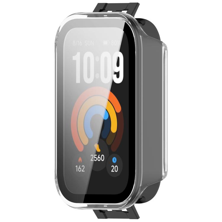Tempered Film Integrated PC Watch Protective Case, For Xiaomi Smart Band 11 Active
