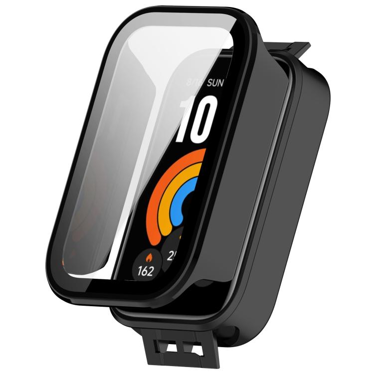 Tempered Film Integrated PC Watch Protective Case, For Xiaomi Smart Band 11 Active