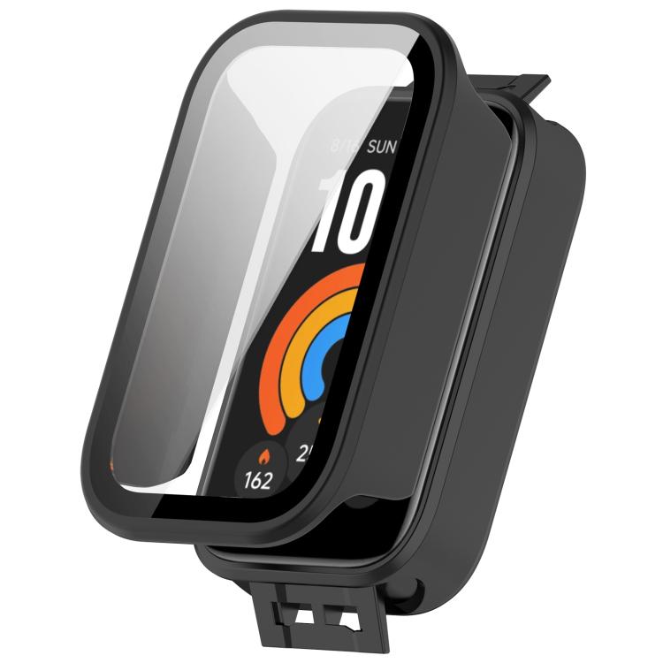 Tempered Film Integrated PC Watch Protective Case, For Xiaomi Smart Band 11 Active