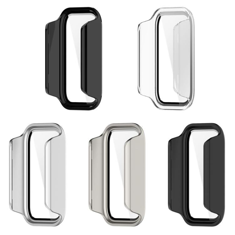 Tempered Film Integrated PC Watch Protective Case, For Xiaomi Smart Band 11 Active
