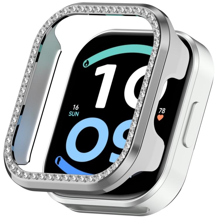 Diamond Half Coverage Hollow PC Watch Protective Case, For Redmi Watch 6 Active