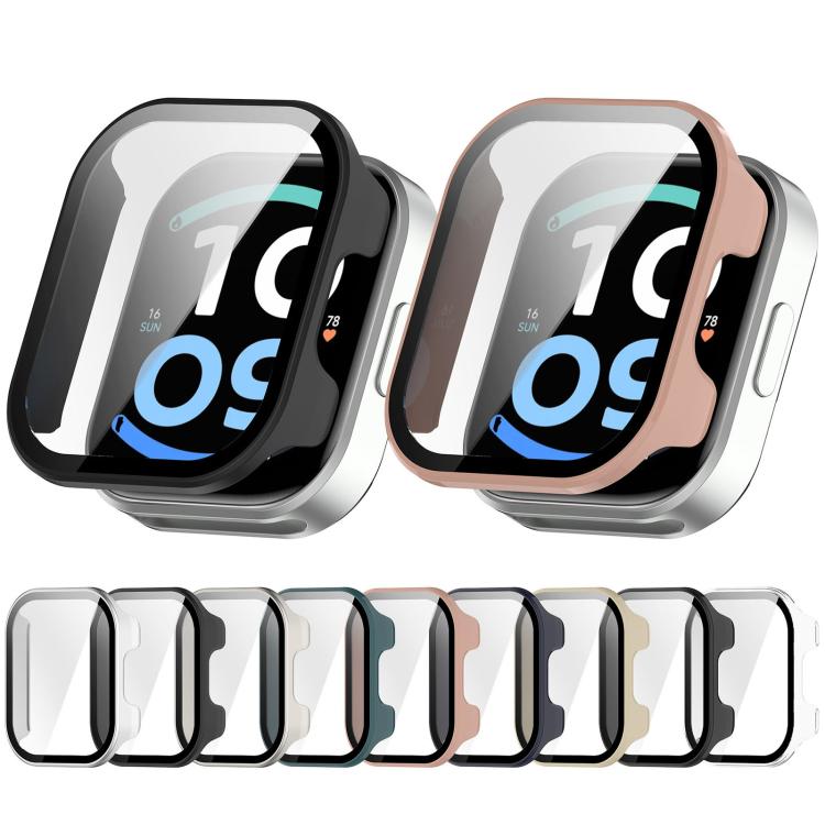 Tempered Film Integrated PC Watch Protective Case, For Redmi Watch 6 Active