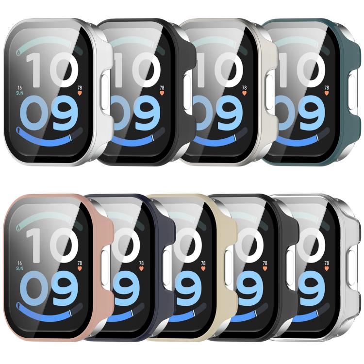 Tempered Film Integrated PC Watch Protective Case, For Redmi Watch 6 Active