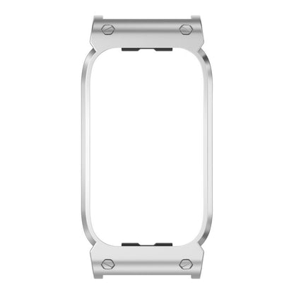 Spring Bar Style 20mm Metal Watch Frame Protective Case, For Garmin CIRQA Smart Band