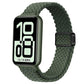 Loop Slide Magnetic Clasp Nylon Braided Watch Band, For Honor Band 11 / Band 11 Pro