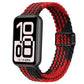 Loop Slide Magnetic Clasp Nylon Braided Watch Band, For Honor Band 11 / Band 11 Pro