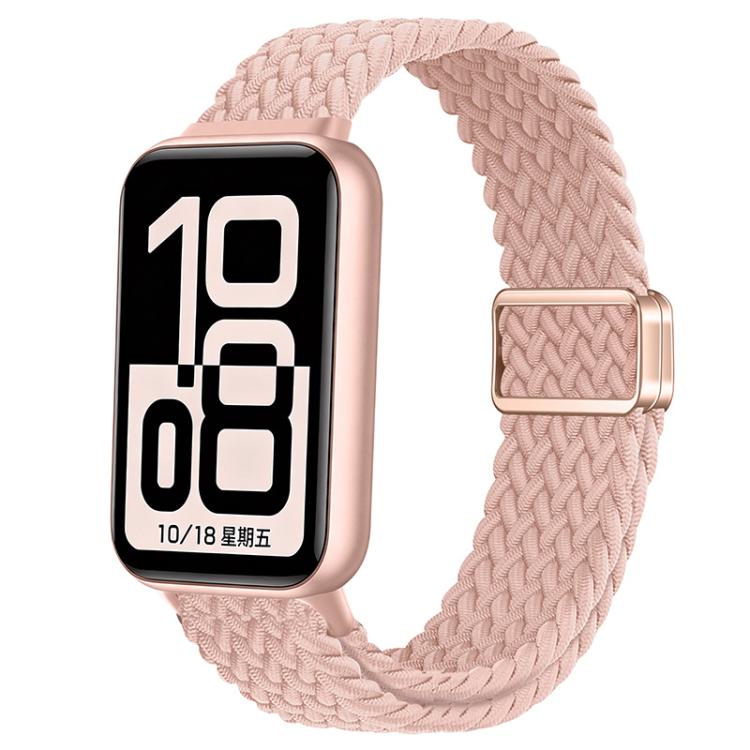 Loop Slide Magnetic Clasp Nylon Braided Watch Band, For Honor Band 11 / Band 11 Pro