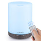 300ml Essential Oil Diffuser Ultrasonic Aroma Humidifier for Bedroom, 7 Color LED Lights, UK Plug, EU Plug, US Plug