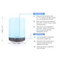 300ml Essential Oil Diffuser Ultrasonic Aroma Humidifier for Bedroom, 7 Color LED Lights, UK Plug, EU Plug, US Plug