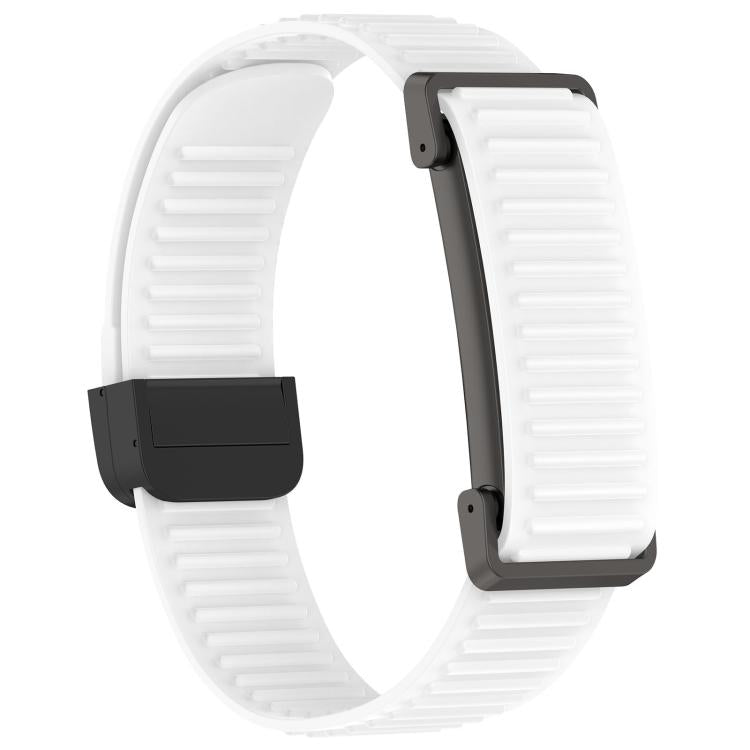 High-Stretch Magnetic Buckle Silicone Watch Band, For Google Fitbit Air