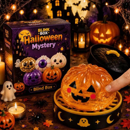 Halloween Ghost Dumpling Squishy 8.5cm Slow Rising Stress Relief Toy for Kids Adults