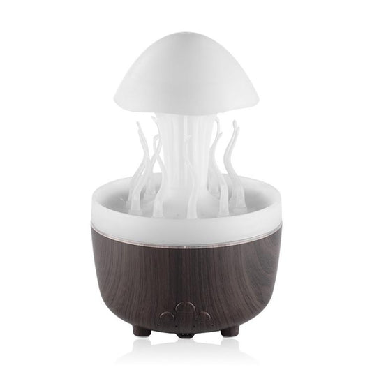 300ml Mushroom Jellyfish Aroma Diffuser Colorful Raindrop Humidifier, US Plug, UK Plug, EU Plug, AU Plug