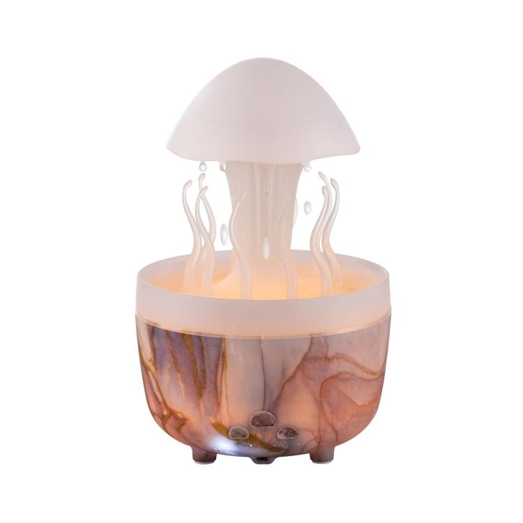 300ml Mushroom Jellyfish Aroma Diffuser Colorful Raindrop Humidifier, US Plug, UK Plug, EU Plug, AU Plug