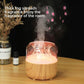 280ml Rotating Jellyfish Aroma Diffuser Dancing Seaweed Mist Mode Smart Humidifier with Remote, 7-Color LED Night Light for Home