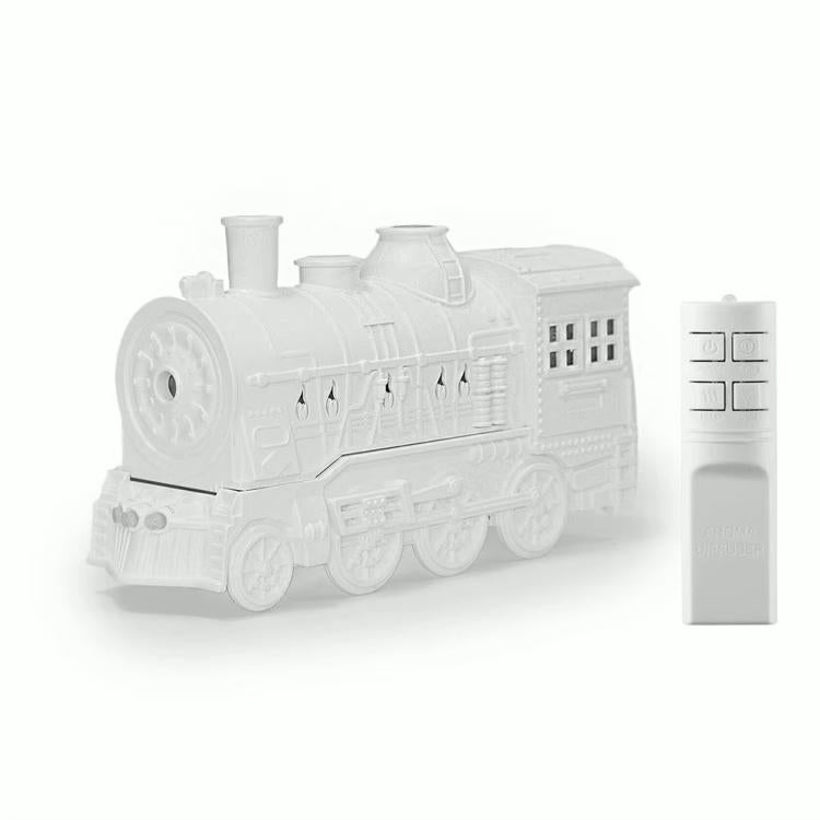 Vintage Railway Humidifier 300ml Jellyfish Mist Aroma Diffuser 4 LED Light Modes Remote Timer Christmas Birthday Creative Gift, US Plug, UK Plug, EU Plug, AU Plug