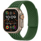 Diagonal Texture Perforated Magnetic Silicone Watch Band, For Apple Watch 46mm / 49mm / 45mm / 44mm, For Apple Watch 42mm / 41mm / 40mm / 38mm
