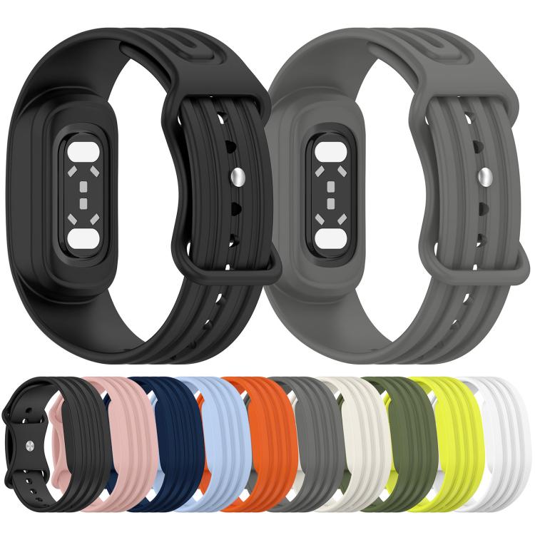 Butterfly Buckle Solid Color Silicone Watch Band, For Hume Band 2.0