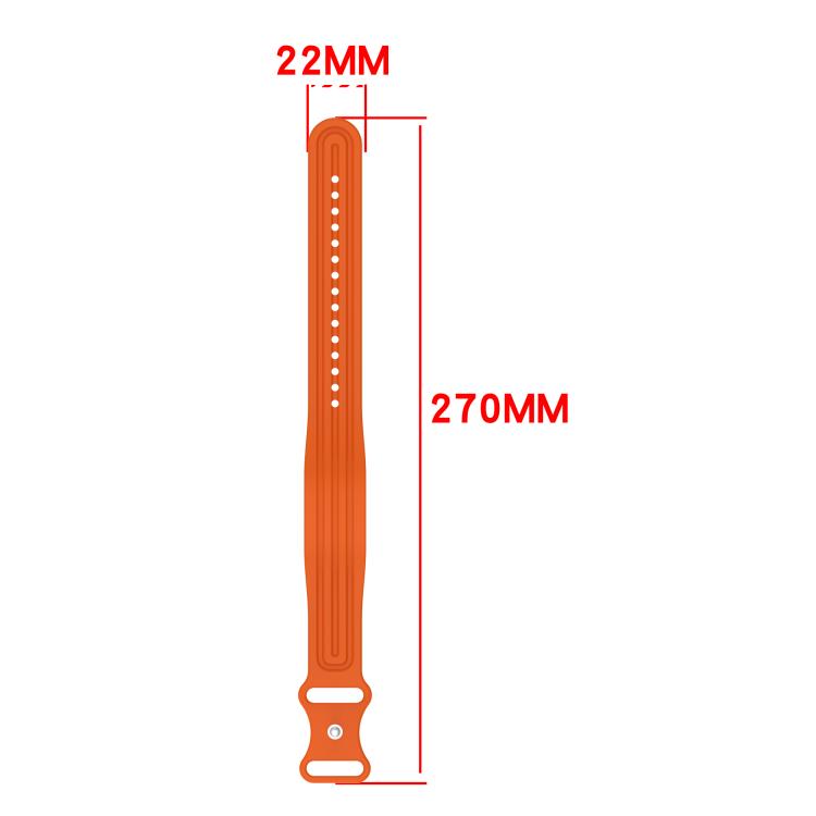 Butterfly Buckle Solid Color Silicone Watch Band, For Hume Band 2.0