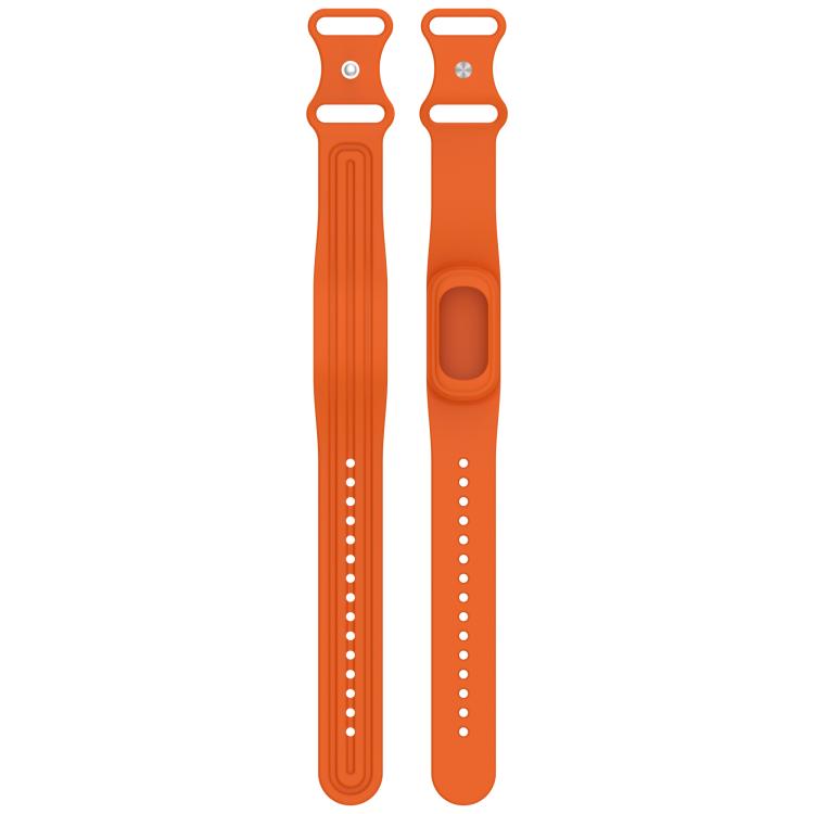 Butterfly Buckle Solid Color Silicone Watch Band, For Hume Band 2.0