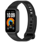 Vertical Stripe Reverse Buckle Solid Color Silicone Watch Band, For Xiaomi Smart Band 11 Active
