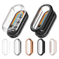 Single Row Diamond Half Coverage Hollow PC Watch Case, For Xiaomi Smart Band 11 / 11 NFC