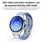 Hidden Tail Design Vertical Stripe Silicone Watch Band, 22mm