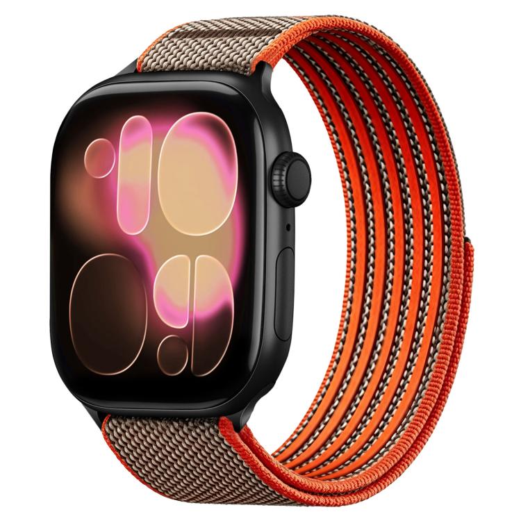 Airy Mixed Nylon Loop Metal Connector Watch Band, For Apple Watch 46mm / 49mm / 45mm / 44mm, For Apple Watch 42mm / 41mm / 40mm / 38mm
