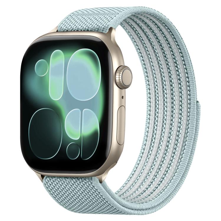 Airy Mixed Nylon Loop Metal Connector Watch Band, For Apple Watch 46mm / 49mm / 45mm / 44mm, For Apple Watch 42mm / 41mm / 40mm / 38mm