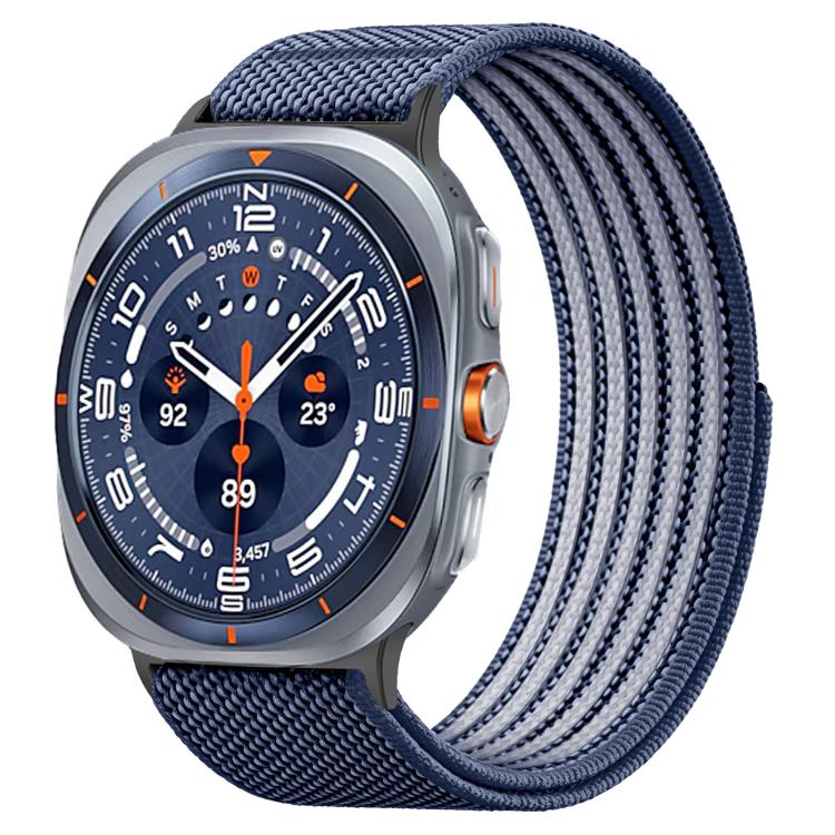 Airy Mixed Nylon Loop Metal Connector Watch Band, For Galaxy Watch Ultra2 2026 / 2025 / 1 2024