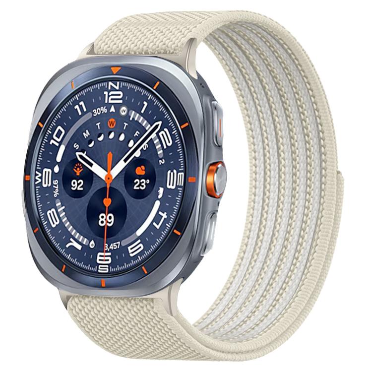 Airy Mixed Nylon Loop Metal Connector Watch Band, For Galaxy Watch Ultra2 2026 / 2025 / 1 2024