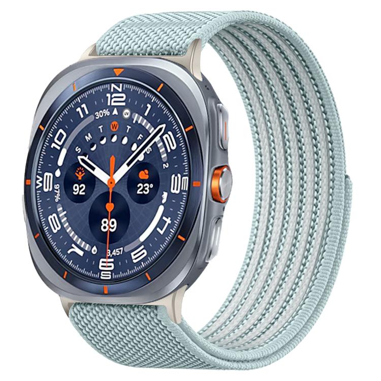 Airy Mixed Nylon Loop Metal Connector Watch Band, For Galaxy Watch Ultra2 2026 / 2025 / 1 2024