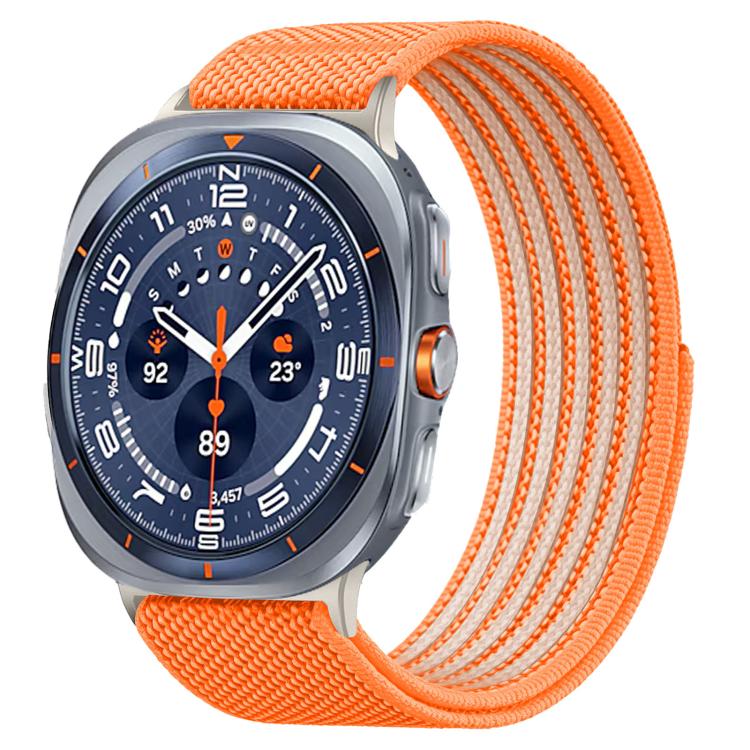Airy Mixed Nylon Loop Metal Connector Watch Band, For Galaxy Watch Ultra2 2026 / 2025 / 1 2024