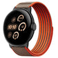 Airy Mixed Nylon Loop Metal Connector Watch Band, For Google Pixel Watch 5 / 4 / 3 / 2 / 1 41mm, For Google Pixel Watch 5 / 4 / 3 45mm