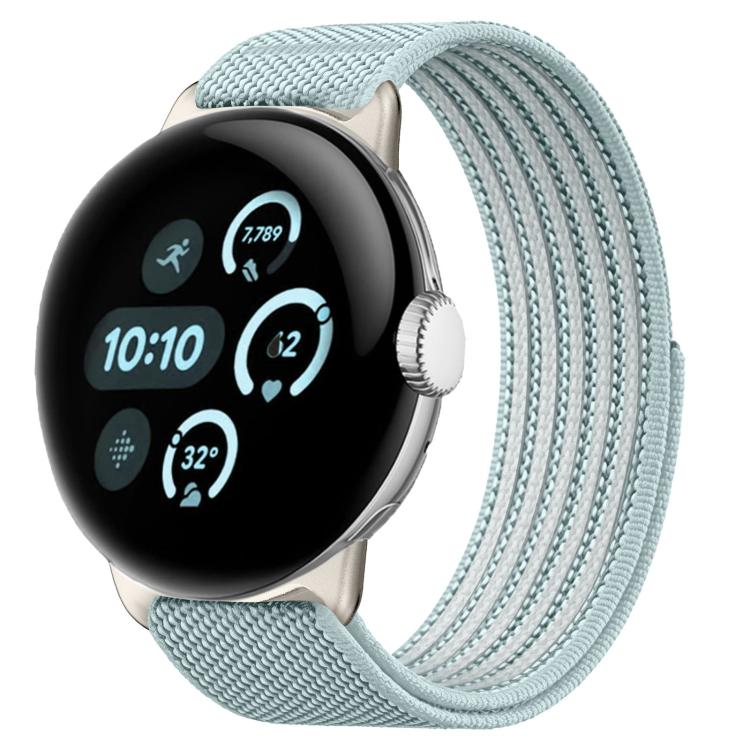 Airy Mixed Nylon Loop Metal Connector Watch Band, For Google Pixel Watch 5 / 4 / 3 / 2 / 1 41mm, For Google Pixel Watch 5 / 4 / 3 45mm