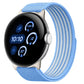 Airy Mixed Nylon Loop Metal Connector Watch Band, For Google Pixel Watch 5 / 4 / 3 / 2 / 1 41mm, For Google Pixel Watch 5 / 4 / 3 45mm