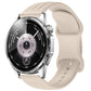 Wave-Textured Butterfly Clasp Solid Color Silicone Watch Band, 22mm, 20mm, 18mm