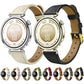 Slim Lychee-Textured Genuine Leather Watch Band, 18mm