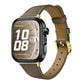 Slim Lychee-Textured Genuine Leather Watch Band, For Huawei Watch Fit 5 Pro / Fit 5 / Fit 4