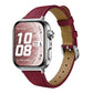 Slim Lychee-Textured Genuine Leather Watch Band, For Huawei Watch Fit 5 Pro / Fit 5 / Fit 4