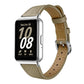 Slim Lychee-Textured Genuine Leather Watch Band, For Galaxy Fit3