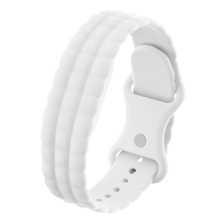 Butterfly Buckle Cloud-Shaped Silicone Watch Band, For Google Fitbit Air