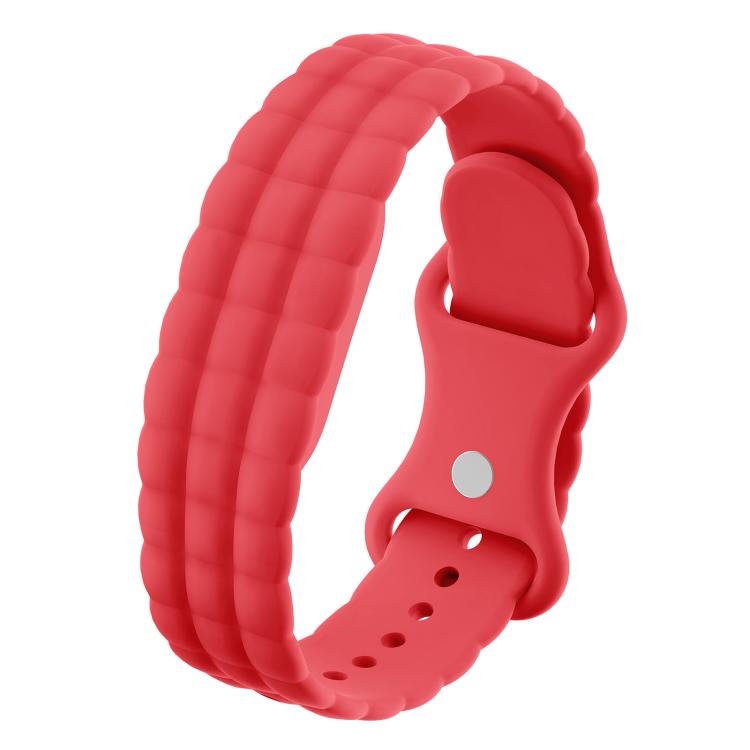 Butterfly Buckle Cloud-Shaped Silicone Watch Band, For Google Fitbit Air
