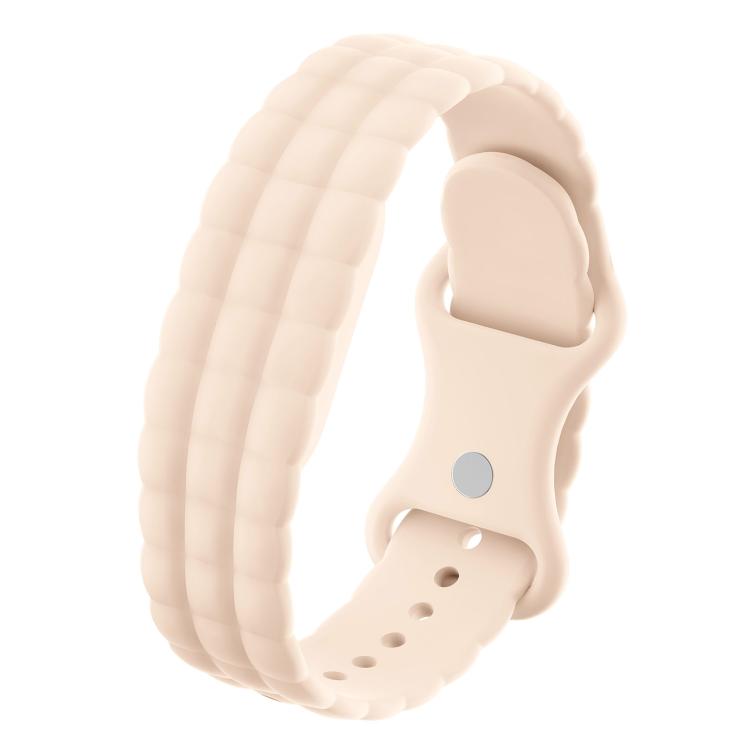 Butterfly Buckle Cloud-Shaped Silicone Watch Band, For Google Fitbit Air