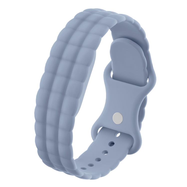 Butterfly Buckle Cloud-Shaped Silicone Watch Band, For Google Fitbit Air