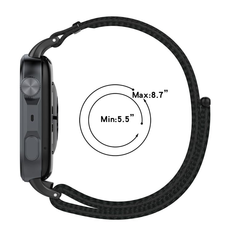 Nylon Loop Hook and Loop Fastener Watch Band, For Huawei Watch D3