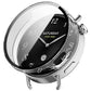 Tempered Film Integrated PC Watch Protective Case, For Xiaomi Watch S5 41mm Ceramic White