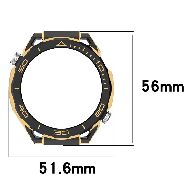 Transforms Into Watch Ultimate Design Hollow PC Watch Case, For Huawei Watch 6 Pro 46mm, For Huawei Watch 6 46mm