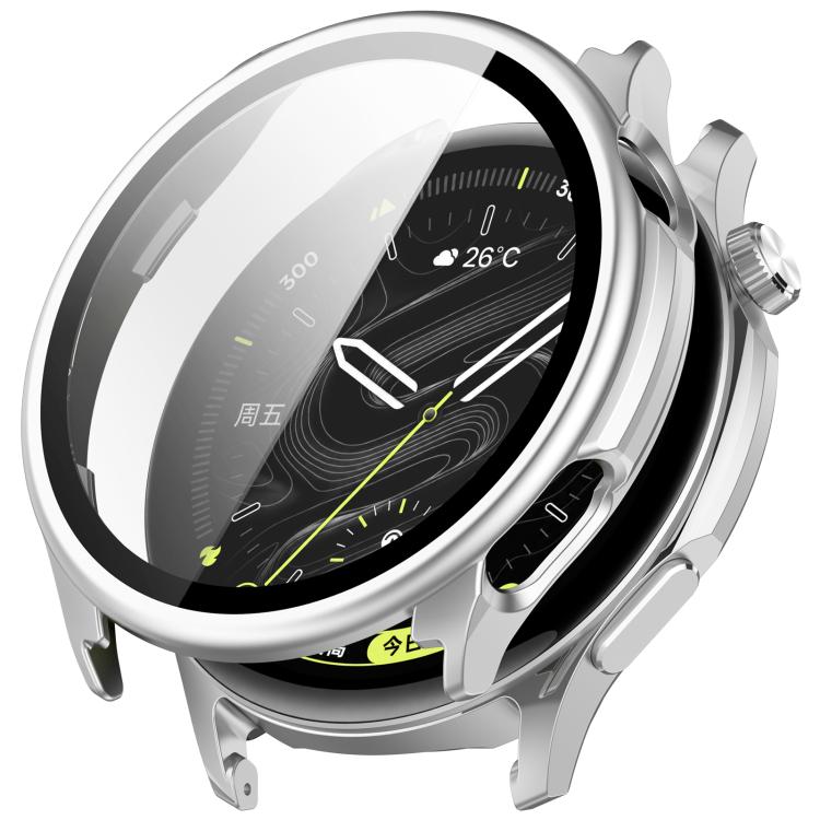 Tempered Film Integrated PC Watch Protective Case, For OPPO Watch S2